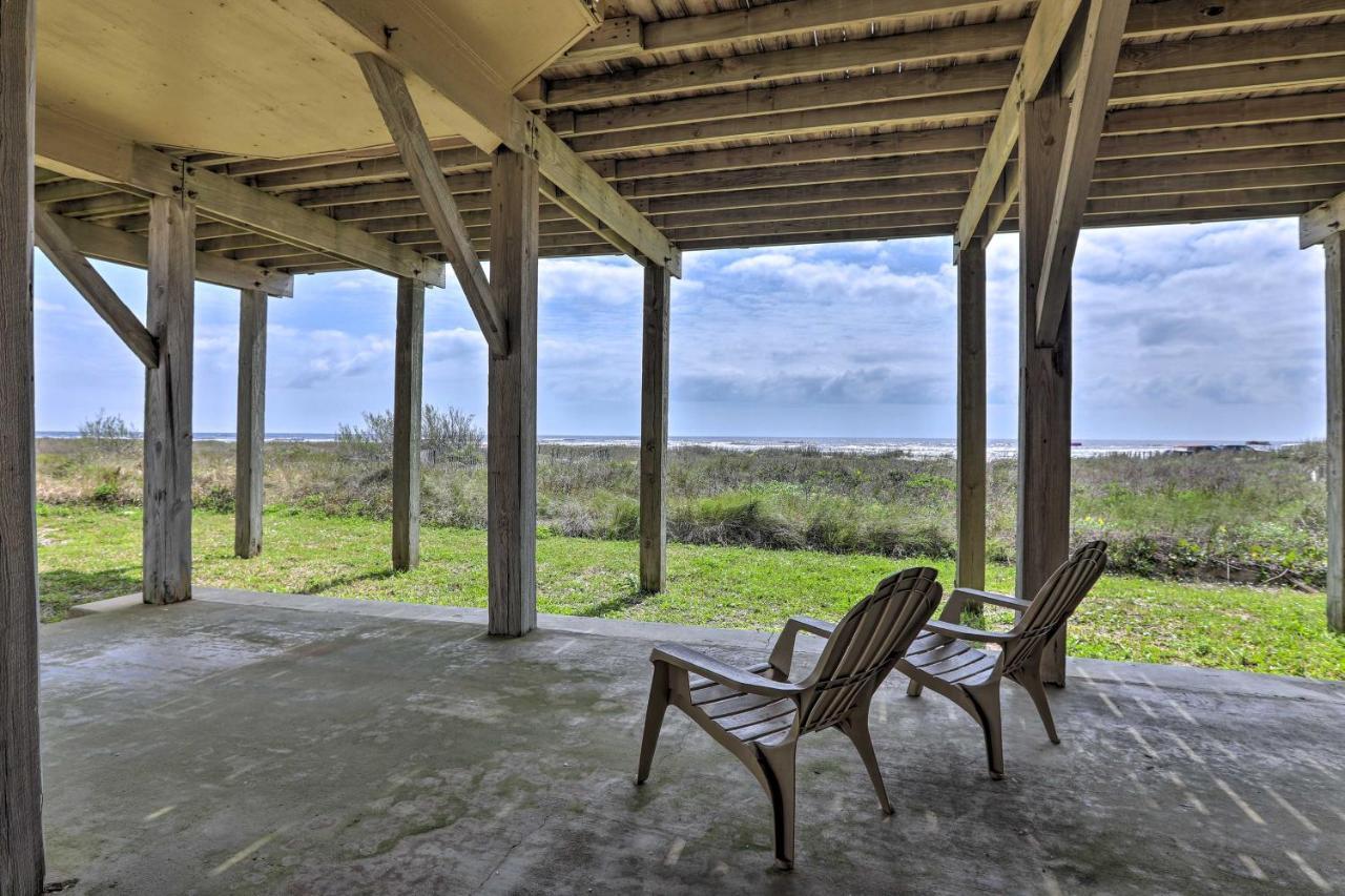 Galveston Home With Spacious Deck Steps To Beach! Exterior photo